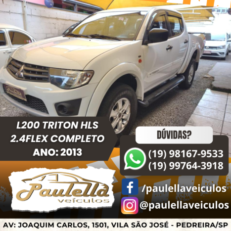 MITSUBISHI L 200 Triton 2.4 16V FLEX HLS CABINE DUPLA, Foto 1