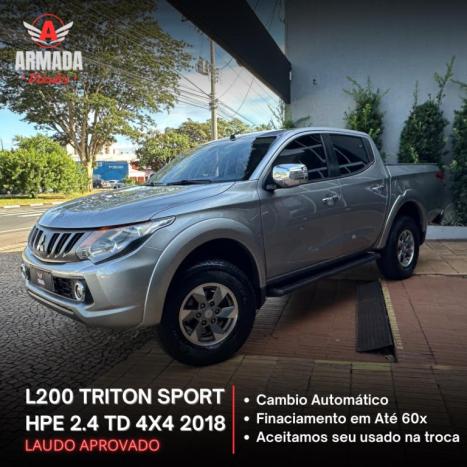 MITSUBISHI L 200 Triton 2.4 16V SPORT HPE 4X4 CABINE DUPLA TURBO DIESEL AUTOMTICO, Foto 2