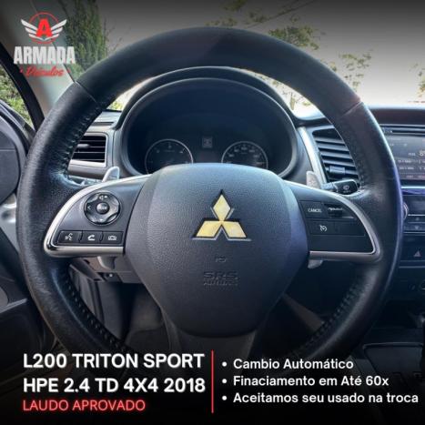 MITSUBISHI L 200 Triton 2.4 16V SPORT HPE 4X4 CABINE DUPLA TURBO DIESEL AUTOMTICO, Foto 7