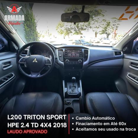 MITSUBISHI L 200 Triton 2.4 16V SPORT HPE 4X4 CABINE DUPLA TURBO DIESEL AUTOMTICO, Foto 8