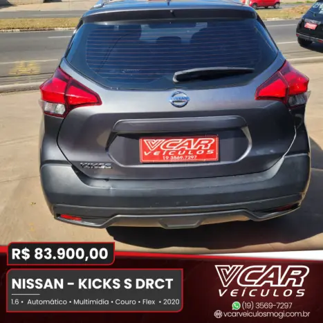 NISSAN Kicks 1.6 16V 4P FLEXSTART S DIRECT X-TRONIC AUTOMTICO CVT, Foto 5