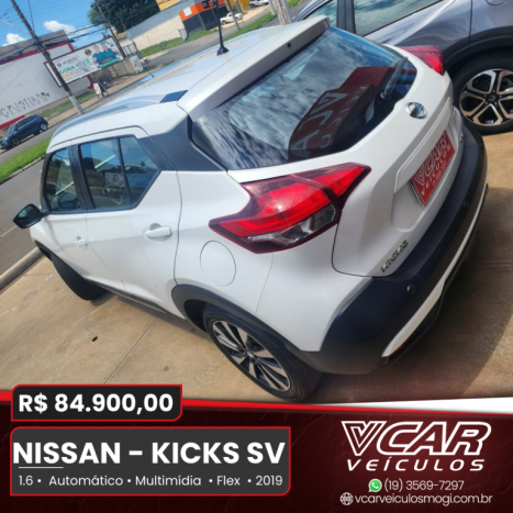 NISSAN Kicks 1.6 16V 4P FLEX SV X-TRONIC AUTOMTICO CVT, Foto 4