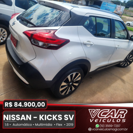 NISSAN Kicks 1.6 16V 4P FLEX SV X-TRONIC AUTOMTICO CVT, Foto 6