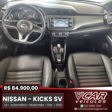 NISSAN Kicks 1.6 16V 4P FLEX SV X-TRONIC AUTOMTICO CVT, Foto 7