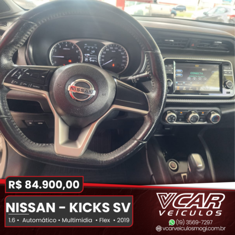 NISSAN Kicks 1.6 16V 4P FLEX SV X-TRONIC AUTOMTICO CVT, Foto 8