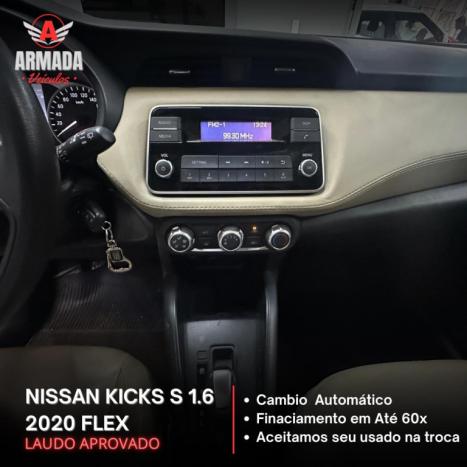 NISSAN Kicks 1.6 16V 4P FLEXSTART S X-TRONIC AUTOMTICO CVT, Foto 9