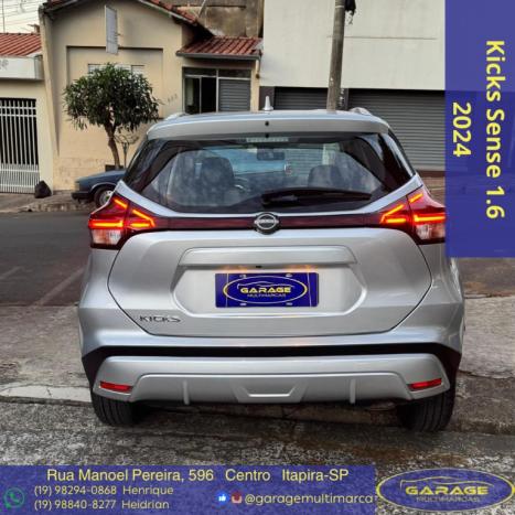 NISSAN Kicks 1.6 16V 4P FLEXSTART SENSE XTRONIC AUTOMTICO CVT, Foto 4