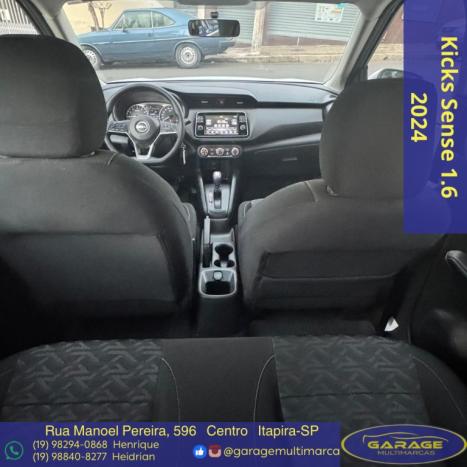 NISSAN Kicks 1.6 16V 4P FLEXSTART SENSE XTRONIC AUTOMTICO CVT, Foto 5
