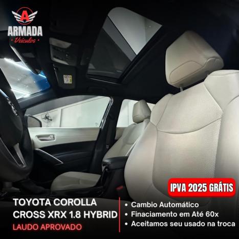 TOYOTA Corolla Cross 1.8 16V 4P FLEX VVT-I HYBRID XRX AUTOMTICO CVT, Foto 8