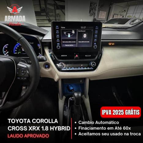 TOYOTA Corolla Cross 1.8 16V 4P FLEX VVT-I HYBRID XRX AUTOMTICO CVT, Foto 9