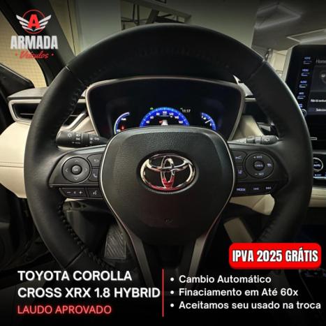 TOYOTA Corolla Cross 1.8 16V 4P FLEX VVT-I HYBRID XRX AUTOMTICO CVT, Foto 10
