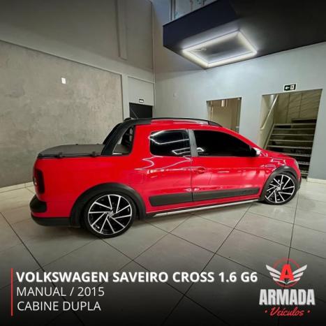 VOLKSWAGEN Saveiro 1.6 16V G6 CROSS CABINE DUPLA FLEX, Foto 6