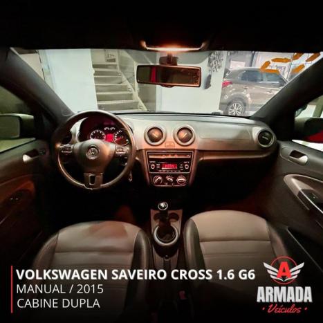 VOLKSWAGEN Saveiro 1.6 16V G6 CROSS CABINE DUPLA FLEX, Foto 7