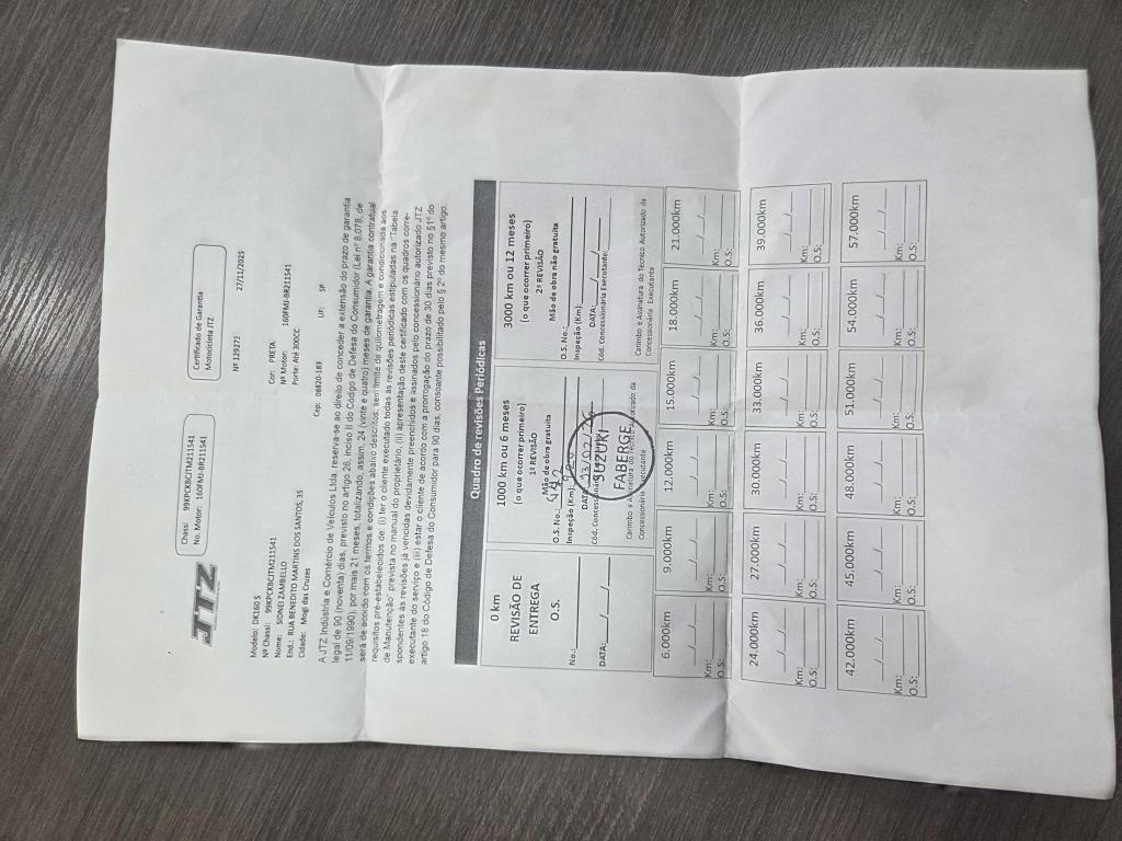 HAOJUE DK 160 - Foto