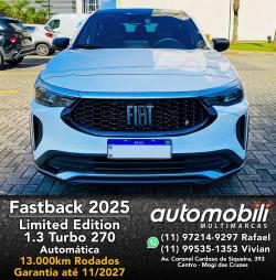 FIAT Fastback 1.3 16V 4P FLEX LIMITED EDITION TURBO 270 AUTOM�TICO