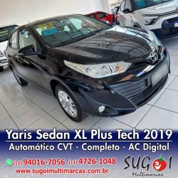 TOYOTA Yaris Sedan 1.5 16V 4P FLEX XL PLUS TECH MULTIDRIVE AUTOM�TICO CVT