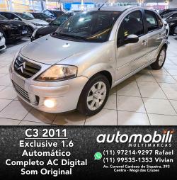 CITROEN C3 1.6 4P EXCLUSIVE SONORA FLEX AUTOMÁTICO