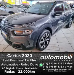 CITROEN C4 Cactus 1.6 16V 4P VTI 120 FLEX FEEL BUSINESS AUTOMTICO