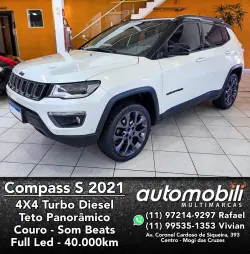 JEEP Compass 2.0 16V 4P S TURBO DIESEL 4X4 AUTOMTICO