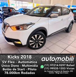 NISSAN Kicks 1.6 16V 4P FLEX SV LIMITED X-TRONIC AUTOMTICO CVT