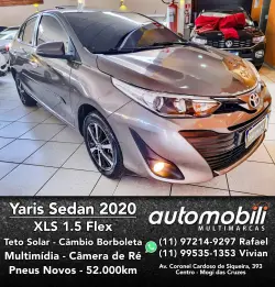 TOYOTA Yaris Hatch 1.5 16V 4P FLEX XLS MULTIDRIVE AUTOMTICO CVT