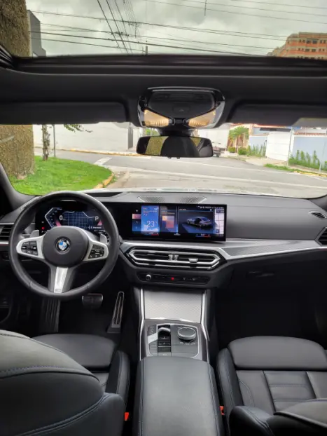 BMW 320I 2.0 16V 4P M SPORT GP TURBO ACTIVE FLEX AUTOMTICO, Foto 10