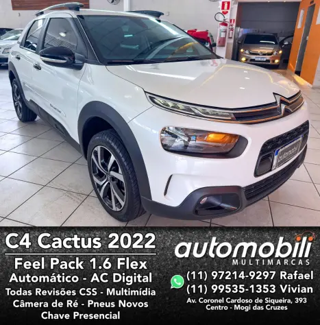 CITROEN C4 Cactus 1.6 16V 4P VTI 120 FLEX FEEL PACK AUTOM�TICO, Foto 1