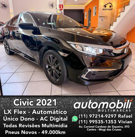 HONDA Civic 2.0 16V 4P FLEX LX AUTOMTICO, Foto 14