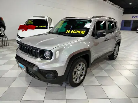 JEEP Renegade 1.3 16V 4P FLEX T270 SPORT TURBO AUTOMÁTICO, Foto 2 JEEP Renegade 1.3 16V 4P FLEX T270 SPORT TURBO AUTOMÁTICO, Foto 2