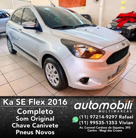 FORD Ka Hatch 1.0 12V 4P FLEX TI-VCT SE, Foto 1