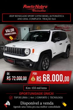 JEEP Renegade 2.0 16V 4P TURBO DIESEL SPORT 4X4 AUTOM�TICO