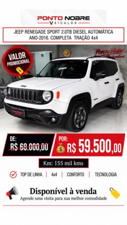 JEEP Renegade 2.0 16V 4P TURBO DIESEL SPORT 4X4 AUTOMÁTICO