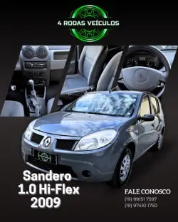 RENAULT Sandero 1.0 16V 4P FLEX AUTHENTIQUE