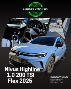 VOLKSWAGEN Nivus 1.0 4P FLEX 200 TSI HIGHLINE TURBO AUTOM�TICO