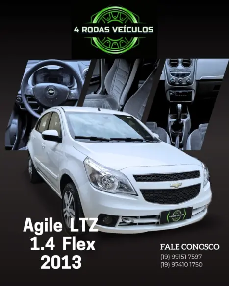 CHEVROLET Agile 1.4 4P LTZ FLEX, Foto 3