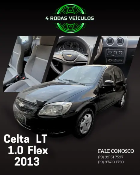 CHEVROLET Celta 1.0 4P LT VHCE FLEX, Foto 1