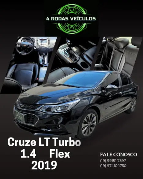 CHEVROLET Cruze Sedan 1.4 16V 4P LT FLEX TURBO AUTOM�TICO, Foto 1