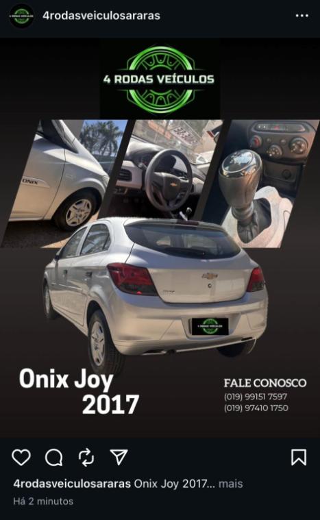 CHEVROLET Onix Hatch 1.0 4P FLEX JOY, Foto 1