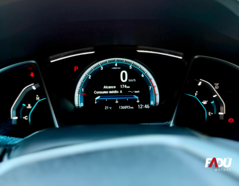 HONDA Civic 1.5 16V 4P TOURING TURBO AUTOMÁTICO CVT, Foto 6 HONDA Civic 1.5 16V 4P TOURING TURBO AUTOMÁTICO CVT, Foto 6