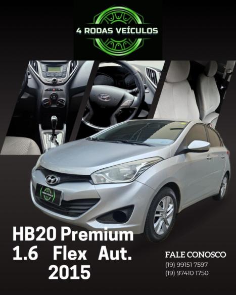 HYUNDAI HB 20 Hatch 1.6 16V 4P PREMIUM FLEX AUTOM�TICO, Foto 2