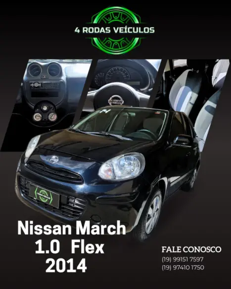 NISSAN March 1.0 16V 4P FLEX, Foto 3