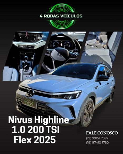 VOLKSWAGEN Nivus 1.0 4P FLEX 200 TSI HIGHLINE TURBO AUTOM�TICO, Foto 2