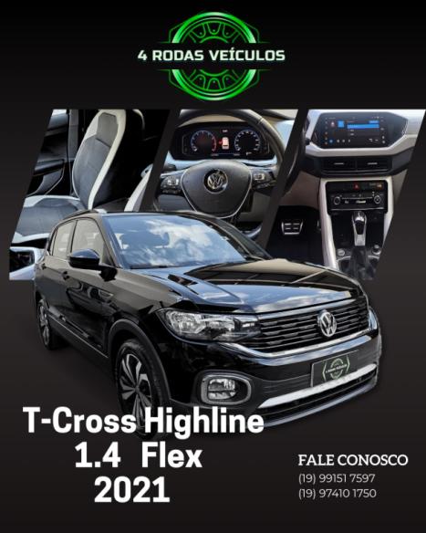 VOLKSWAGEN T-Cross 1.4 4P 250 TSI FLEX HIGHLINE AUTOMÁTICO, Foto 2