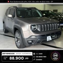 JEEP Renegade 1.8 16V 4P FLEX LONGITUDE AUTOMTICO