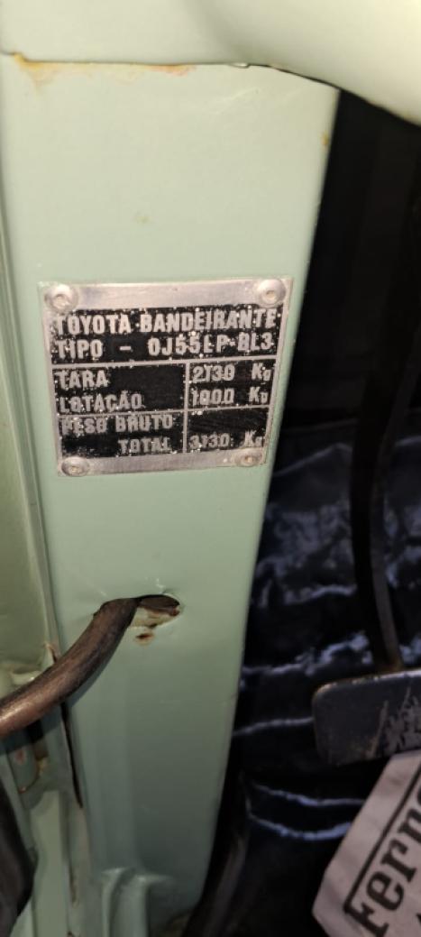 TOYOTA Bandeirante 3.7 4X4 DIESEL TETO RGIDO, Foto 8