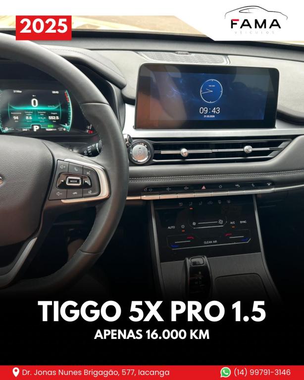CHERY Tiggo 5X Pro - Foto