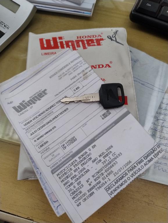 HONDA NX Falcon - Foto