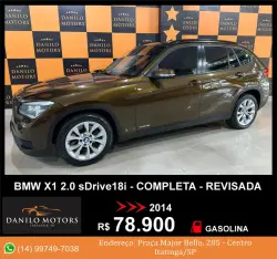 BMW X1 2.0 16V 4P SDRIVE 18I TOP AUTOMÁTICO