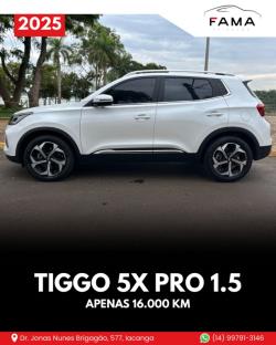 CHERY Tiggo 5X Pro 1.5 16V 4P VVT TURBO iFLEX AUTOM�TICO CVT