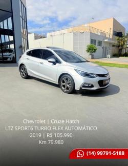 CHEVROLET Cruze Hatch 1.4 16V 4P LTZ SPORT6 TURBO FLEX AUTOMÁTICO